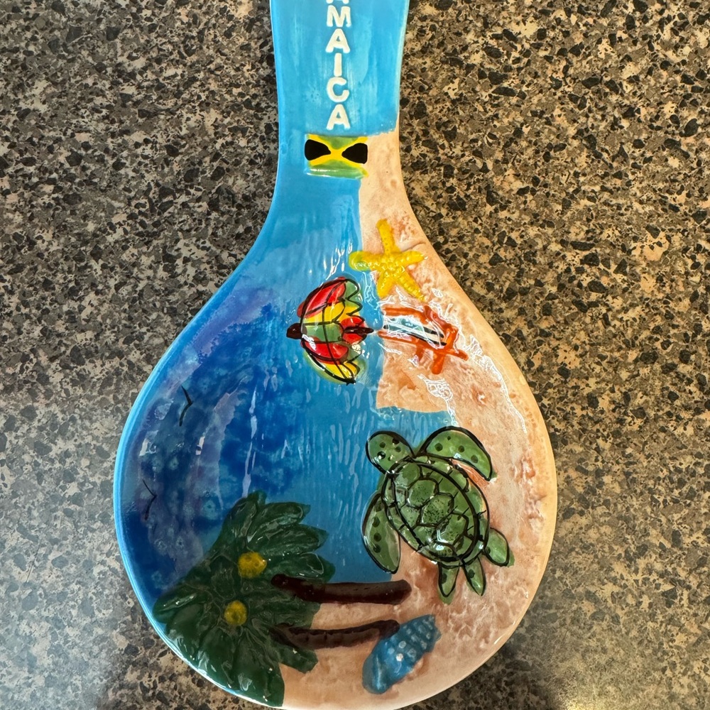 Spoon rest from Jamaica